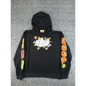 Rokit Overtime Vacancy Projects Hoodie‎ Mens XL Black Graphic Basketball Life
